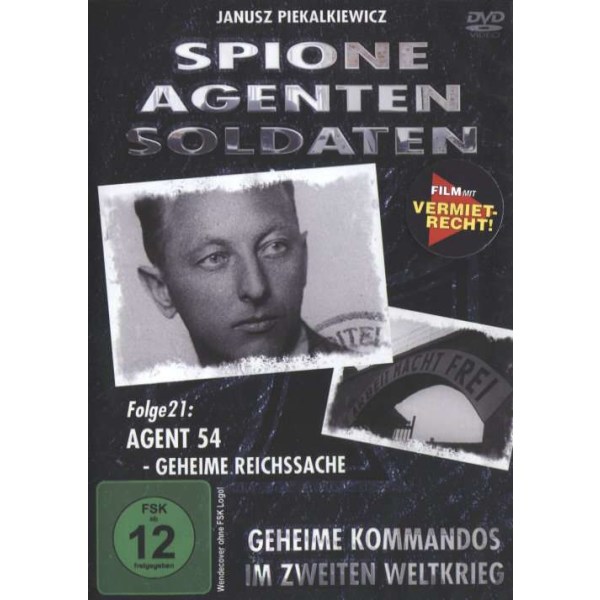 Spione Agenten Soldaten Folge 21: Agent 54 - Geheime Reichssache -   - (DVD Video / Sonstige / unsortiert)