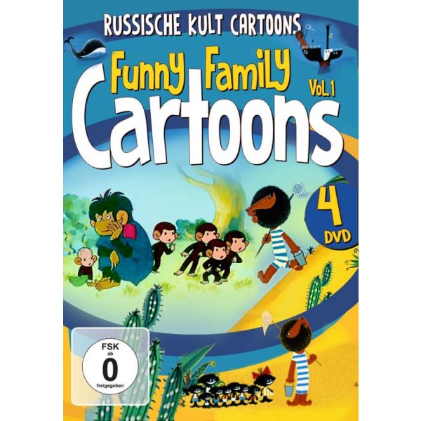 Funny Family Cartoons Vol. 1 -   - (DVD Video / Sonstige / unsortiert)