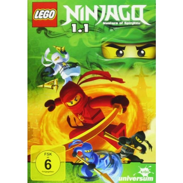 LEGO Ninjago - Staffel 1.1 -   - (DVD Video / Sonstige / unsortiert)