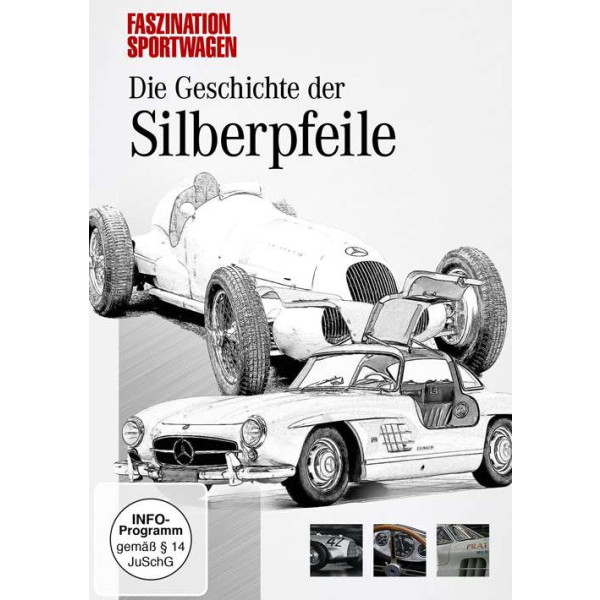 Die Geschichte der Silberpfeile -   - (DVD Video / Sonstige / unsortiert)