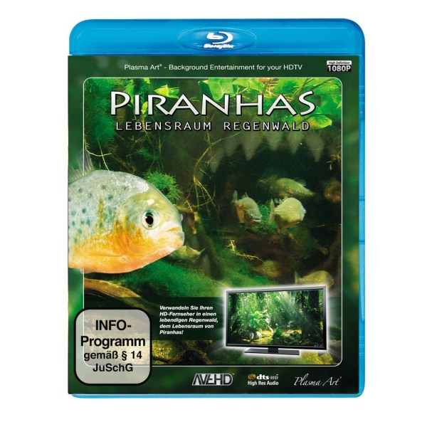 Piranhas - Lebensraum Regenwald HD (Blu-ray) -   - (Blu-ray Video / Sonstige / unsortiert)