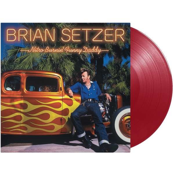 Brian Setzer: Nitro Burnin Funny Daddy (180g) (Limited Edition) (Red Vinyl) - Surfdog  - (Vinyl / Pop (Vinyl))