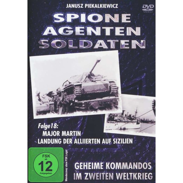 Spione Agenten Soldaten Folge 18: Major Martin - Landung der Alliierten auf Sizilien -   - (DVD Video / Sonstige / unsortiert)