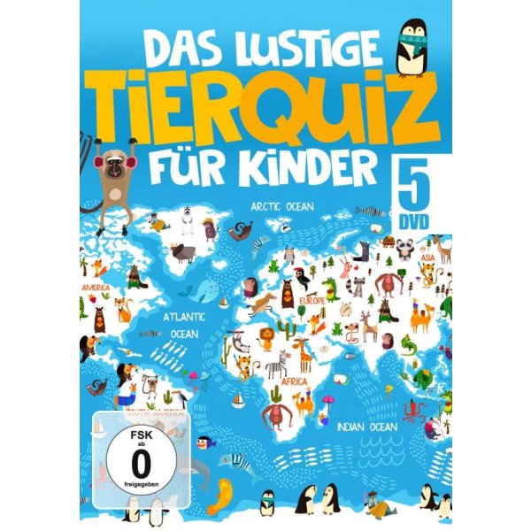 Das lustige Tierquiz für Kinder - ZYX Music  - (DVD Video / Kinder)