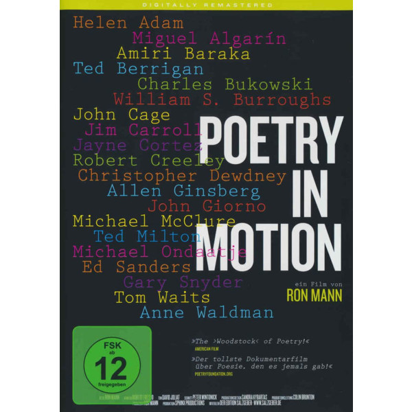 Poetry In Motion (OmU) -   - (DVD Video / Sonstige / unsortiert)