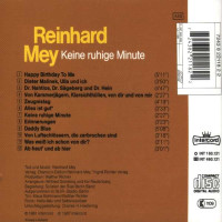 Reinhard Mey: Keine ruhige Minute - Intercord  - (CD /...