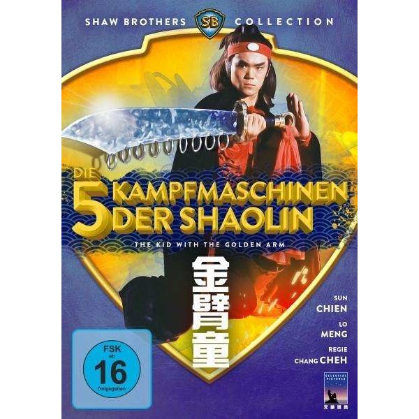 Die 5 Kampfmaschinen der Shaolin -   - (DVD Video / Sonstige / unsortiert)