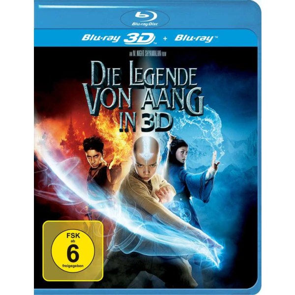 Die Legende von Aang  (2D & 3D Blu-ray) -   - (Blu-ray Video / Sonstige / unsortiert)