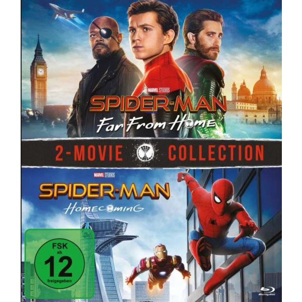 Spider-Man: Far from home / Spider-Man: Homecoming (Blu-ray) - Plaion Pictures  - (Blu-ray Video / Abenteuer)