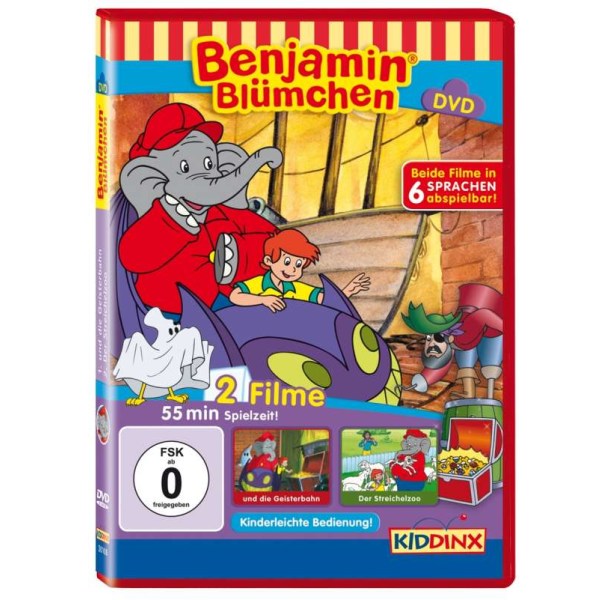 Benjamin Blümchen: ...und die Geisterbahn / Der Streichelzoo -   - (DVD Video / Sonstige / unsortiert)