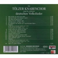 Tölzer Knabenchor: Deutsche Volkslieder - Bogner  -...