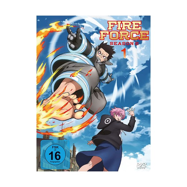 Fire Force - Staffel 2.1 (DVD) Episoden: 01-06 - AV-Vision  - (DVD Video / Anime)