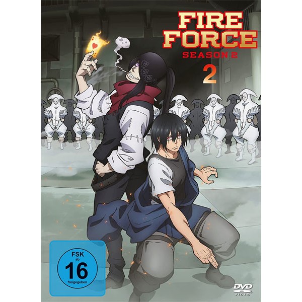 Fire Force - Staffel 2.2 (DVD) Episoden: 07-12 - AV-Vision  - (DVD Video / Anime)