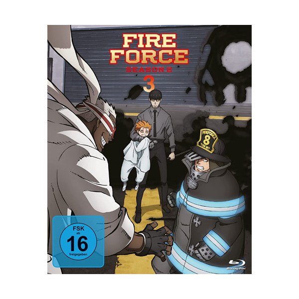 Fire Force - Staffel 2.3 (BR) Episoden: 13-18 - AV-Vision  - (Blu-ray Video / Anime)