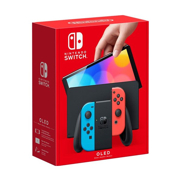 Switch   Konsole  OLED  Neon Nintendo - Nintendo 10007455 - (Nintendo Switch Hardware / Hardware )