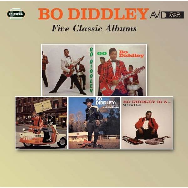 Bo Diddley: Five Classic Albums - Avid  - (CD / Titel: H-P)