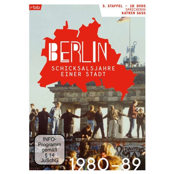 Berlin - Schicksalsjahre einer Stadt Staffel 3 (1980-1989) - Studio Hamburg Enterprises  - (DVD Video / Sonstige / unsortiert)