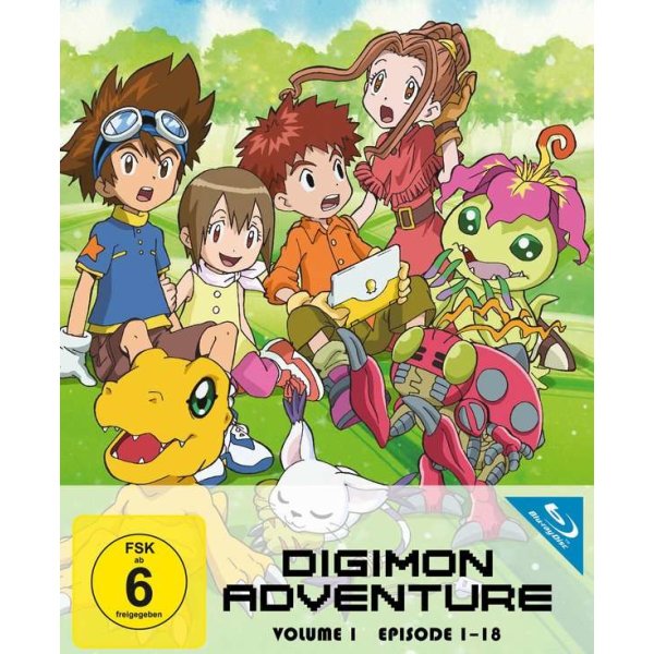 Digimon Adventure Staffel 1 Vol. 1 (Blu-ray) - Plaion Pictures  - (Blu-ray Video / Anime)