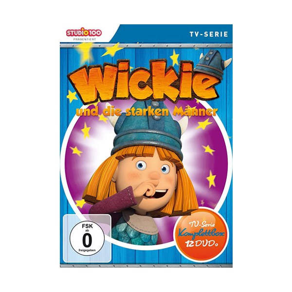 Wickie u.d.starken Männer Komplettbox (DVD) CGI  CGI-Komplettbox, 12 DVDs - LEONINE  - (DVD Video / ANIMATION)