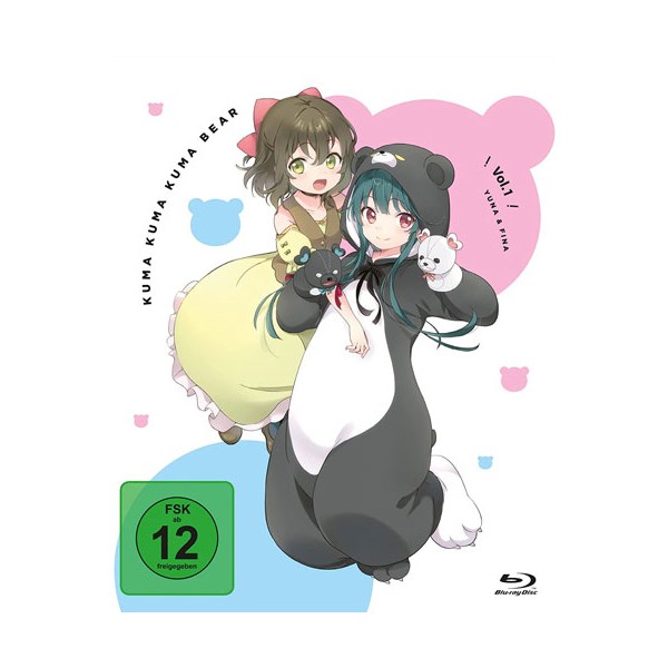 Kuma Kuma Kuma Bear - Vol. 1 (BR)  Min: /DD5.1/WS - AV-Vision  - (Blu-ray Video / Anime)