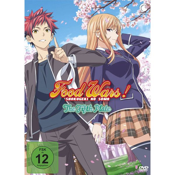 Food Wars! Fifth Plate 5.1 (BR) LE -SS- Sammelschuber (Limited Edition) - AV-Vision  - (Blu-ray Video / Anime)