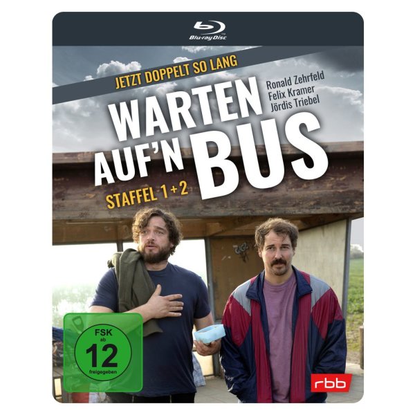 Warten aufn Bus - Staffel 1+2 (BR) 2Disc Min: /DD5.1/WS - AV-Vision  - (Blu-ray Video / Comedy)