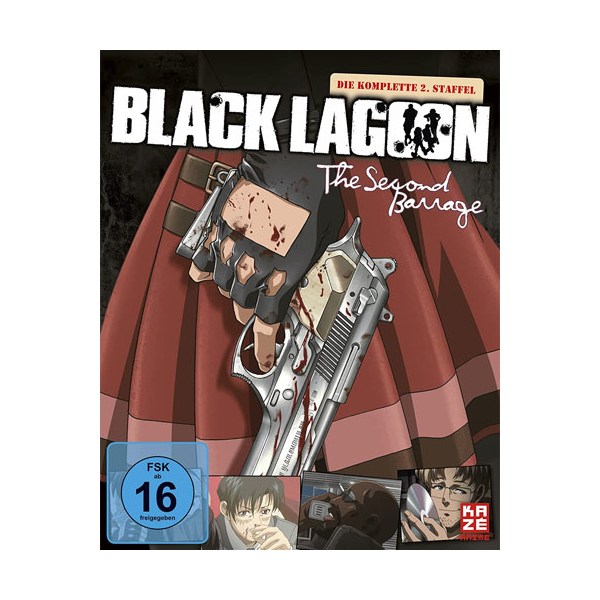 Black Lagoon - Staffel 2  (DVD) Gesamtausgabe - AV-Vision  - (DVD Video / Anime)