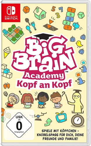 Big Brain Academy  SWITCH  Kopf an Kopf - Nintendo 10007234 - (Nintendo Switch / Denkspiel)