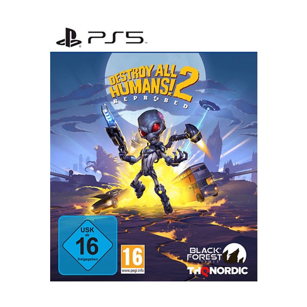 Destroy All Humans 2: Reprobed  PS-5 - THQ Nordic  - (SONY® PS5 / Action/Adventure)