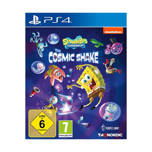SpongeBob - Cosmic Shake  PS-4 - THQ Nordic  - (SONY® PS4 / JumpN Run)