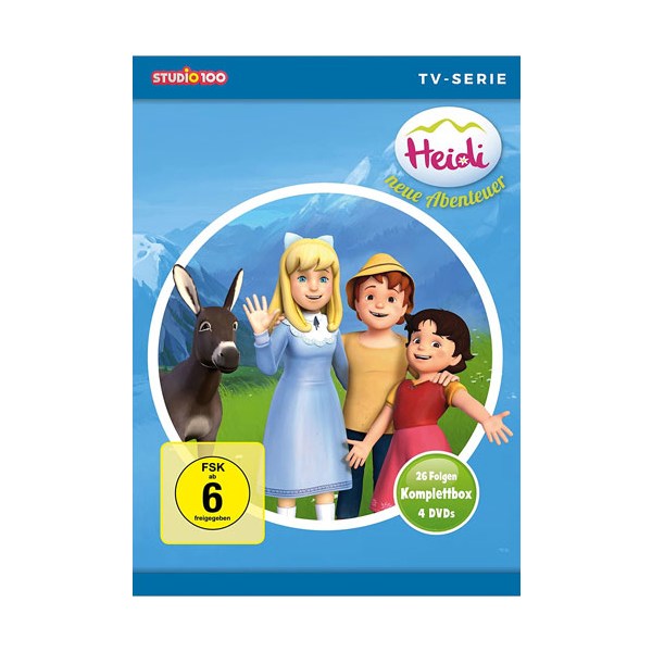 Heidi (CGI) - Staffel 2 - Komplettbox (DVD) 4Disc, 26-Episoden - LEONINE  - (DVD Video / ANIMATION)