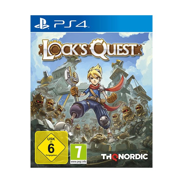 Locks Quest  PS-4 - THQ Nordic  - (SONY® PS4 / Action/Adventure)