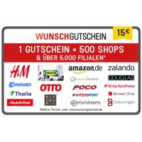 Wunschgutschein  POSA 15 Euro Verkauf erfolgt im Namen u....