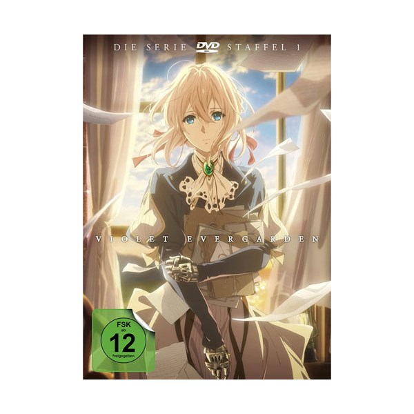 Violet Evergarden - Kompl. SSN 1 (DVD) 4 Disc Komplettbox - Standard Edition - LEONINE  - (DVD Video / Anime)