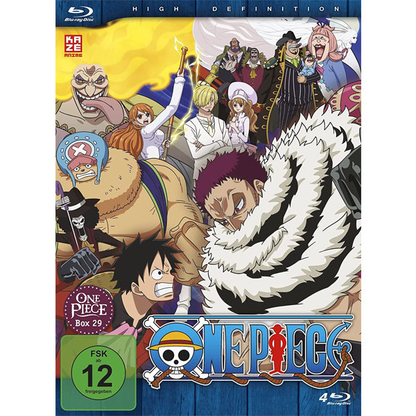 One Piece BOX 29 (BR)  TV-Serie (Episoden 854-877)  4Disc - AV-Vision  - (Blu-ray Video / Zeichentr.)