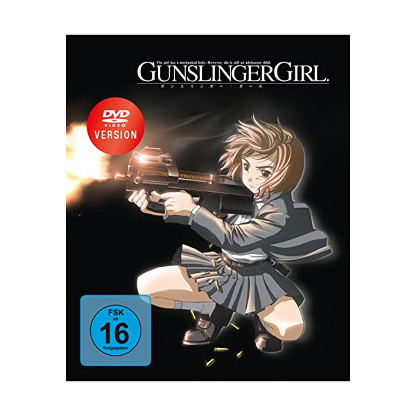 Gunslinger Girl - Staffel 1 (DVD)  C.E. 2Disc Min: 325/DD5.1/WS (Ep. 01-13) - AV-Vision  - (DVD Video / Anime)