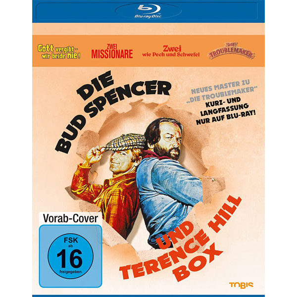 Bud Spencer und Terence Hill BOX (BR) 4Disc - LEONINE  - (Blu-ray Video / Komödie)