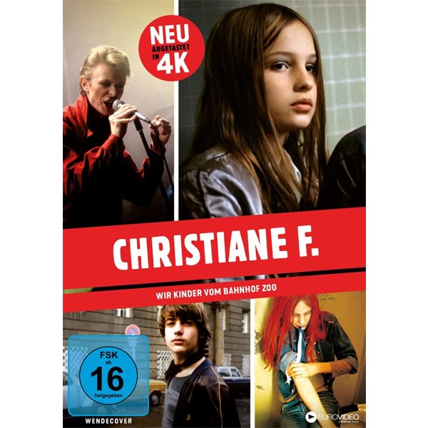 Christiane F. - Wir Kinder vom Bahnhof Zoo (DVD) Min: 126/DD5.1/WS Neu abgetastet - EuroVideo  - (DVD Video / Drama)