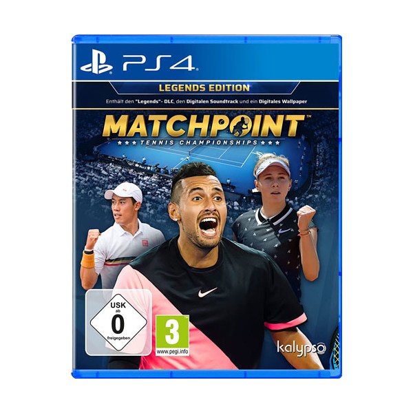 Matchpoint  PS-4   Tennis Championships Legends Edition - Koch Media  - (SONY® PS4 / Sport)