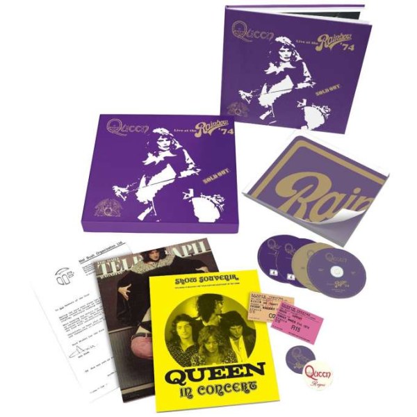 Queen: Live At The Rainbow 74 (Limited Super Deluxe Boxset) (2 CD + DVD + Blu-ray) -   - (CD / Titel: H-P)