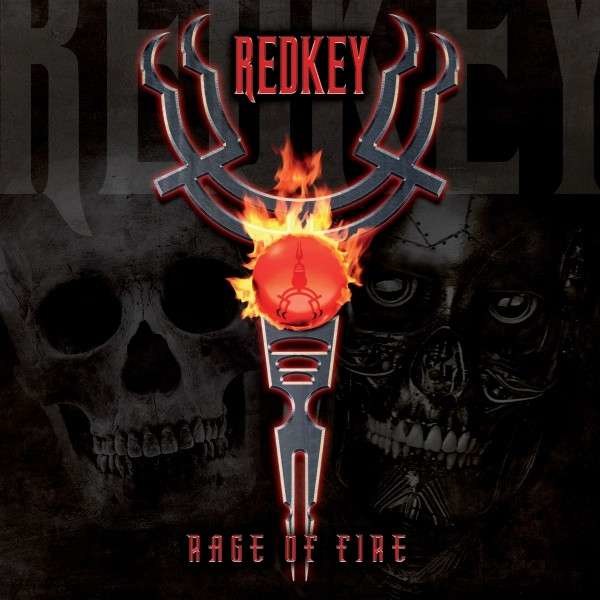 Redkey: Rage Of Fire (Limited Edition mit signierter Autogrammkarte) (Splatter Vinyl) -   - (Vinyl / Pop (Vinyl))