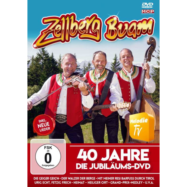 Zellberg Buam: 40 Jahre: Die Jubiläums-DVD -   - (DVD Video / Pop / Rock)