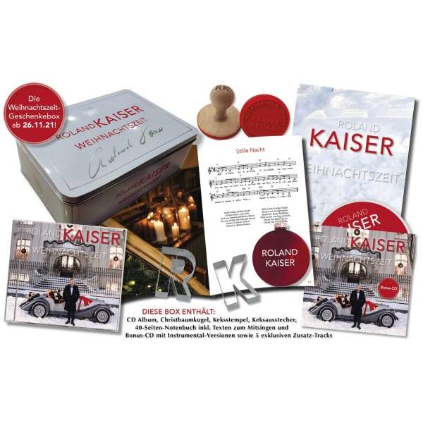 Roland Kaiser: Weihnachtszeit (limitierte Fanbox) -   - (CD / W)