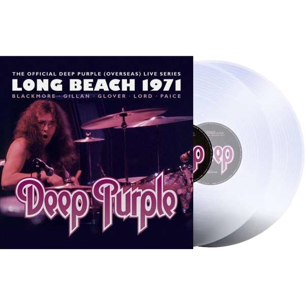 Deep Purple: Long Beach 1971 (remastered) (180g) (Limited Numbered Edition) (Crystal Clear Vinyl) -   - (LP / L)