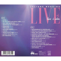 Juliane Werding: Ihre Lieder live! -   - (CD / Titel: H-P)