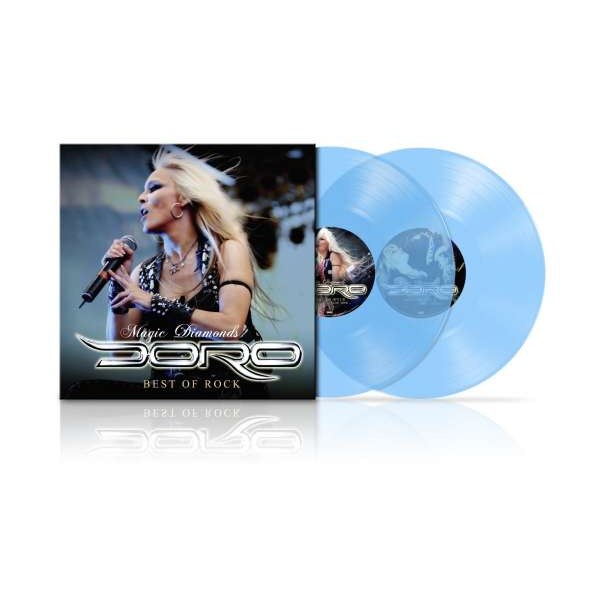 Doro: Magic Diamonds - Best of Rock (Limited Edition) (Curacao Clear Vinyl) -   - (Vinyl / Rock (Vinyl))