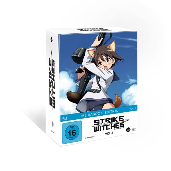 Strike Witches Vol. 1 (Limited Mediabook Edition) (mit Sammelschuber) (Blu-ray) - AniMoon Publishing  - (Blu-ray Video / Anime)