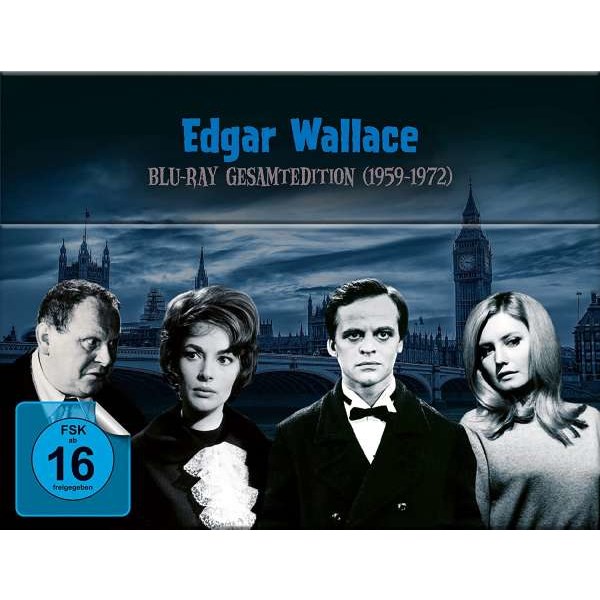 Edgar Wallace (Blu-ray Gesamtedition) (1959-1972) (Blu-ray) -   - (Blu-ray Video / Klassiker)