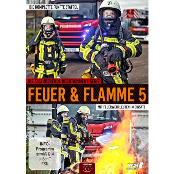 Feuer & Flamme - Mit Feuerwehrmännern im Einsatz Staffel 5 -   - (DVD Video / Sonstige / unsortiert)