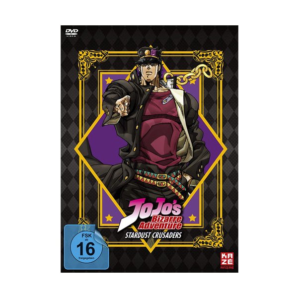 Jojos Bizarre Adventure #2.2 (DVD) Episoden 13-24, 2Disc - AV-Vision  - (DVD Video / Anime)